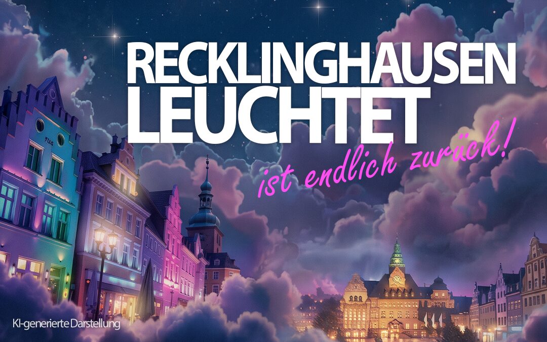 In Recklinghausen wird es bunt – Recklinghausen leuchtet 2026